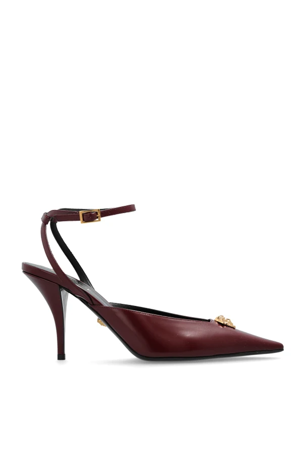 BURGUNDY Heeled shoes