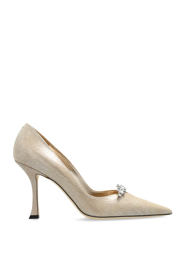 GOLD Heeled shoes "Belinda"