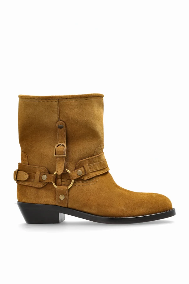 BRĄZOWY Botki `Ildred`