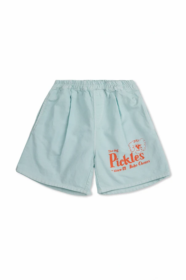 BLUE Printed shorts