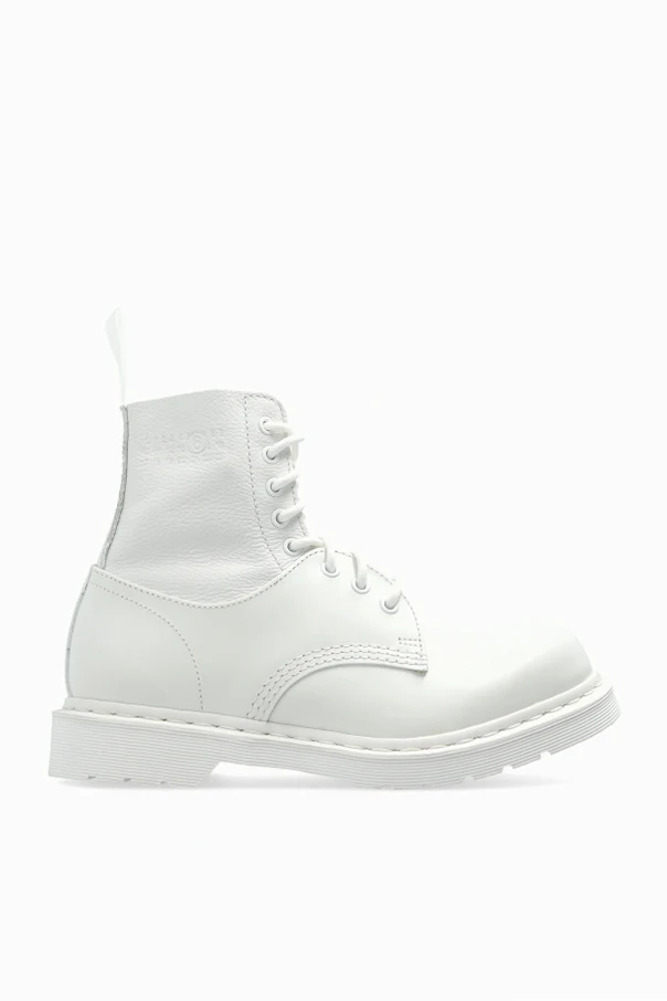 BIAŁY  MM6 x Dr. Martens