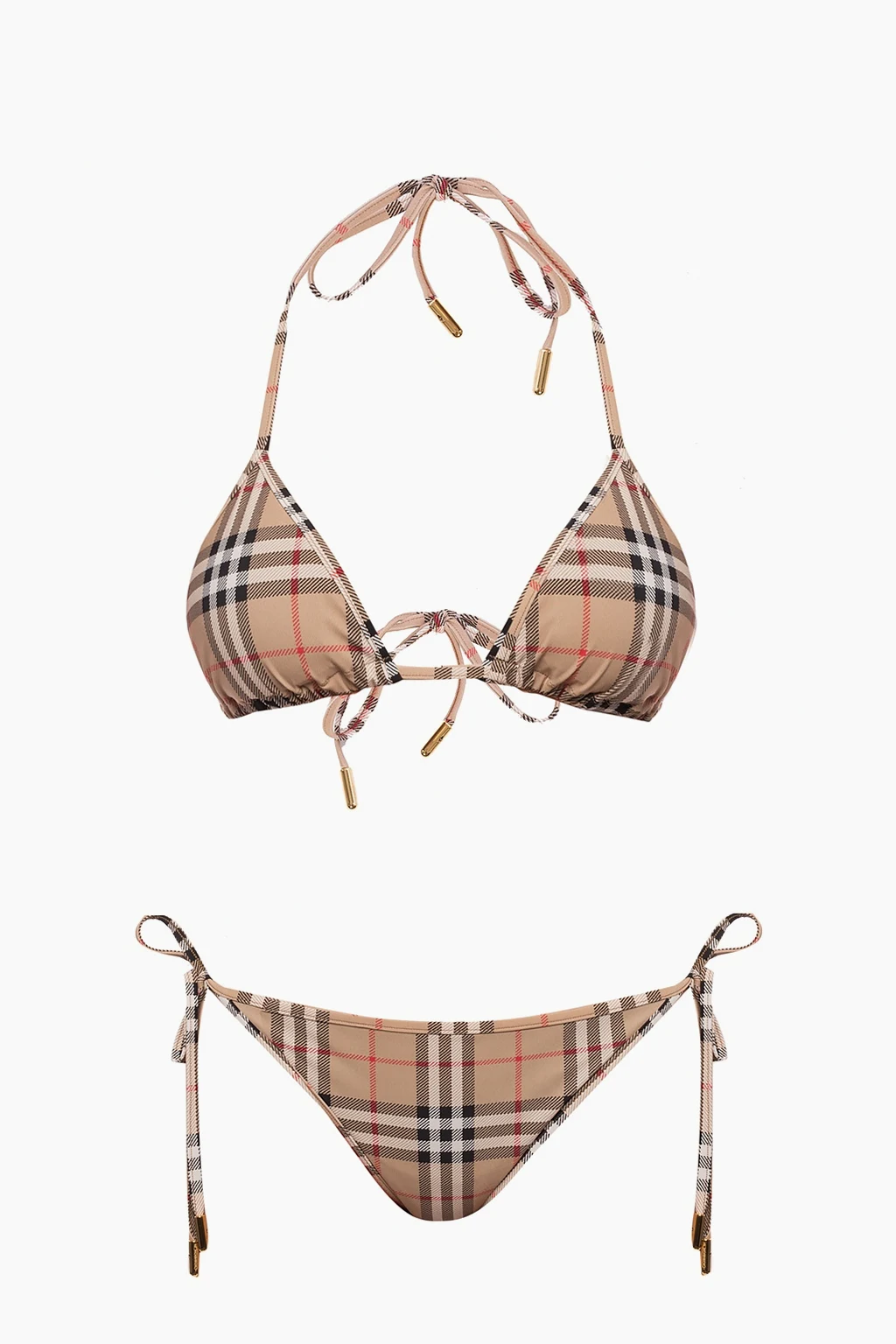 beige Two-piece swimsuit