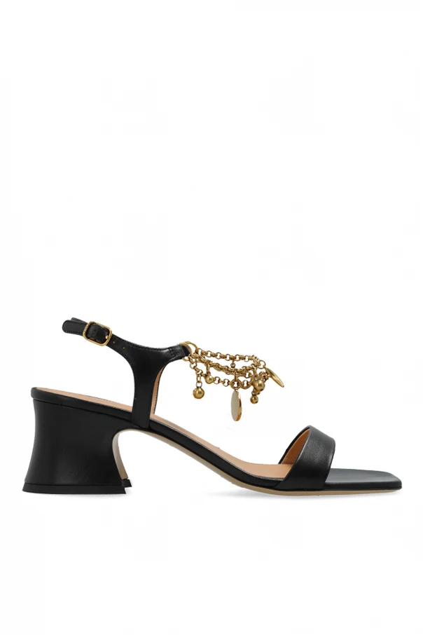 SCHWARZ Absatzsandalen „Charms“