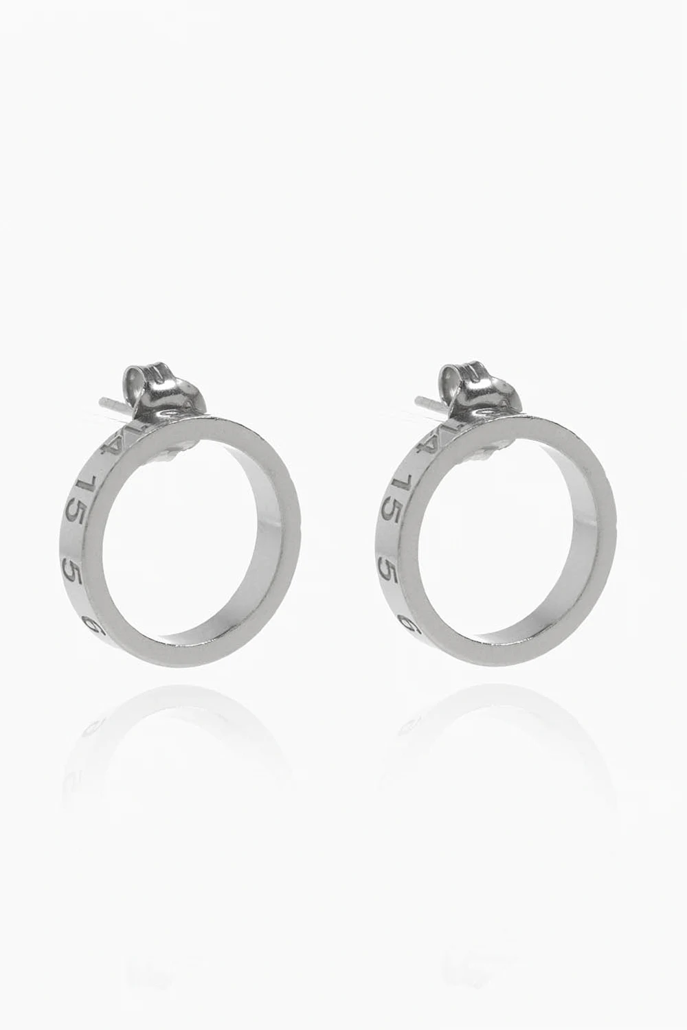 SILBER Earrings with logo