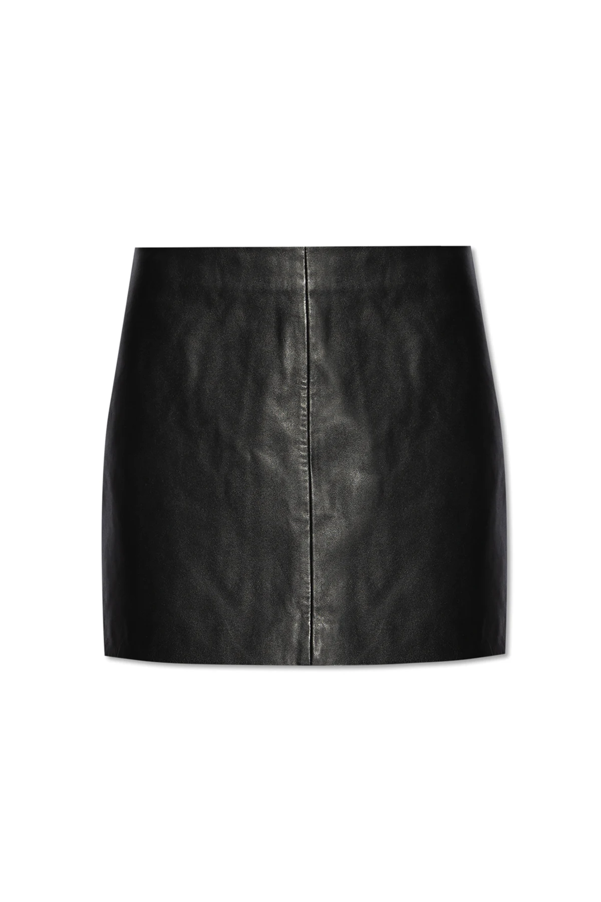 BLACK Leather Skirt ‘Renai’