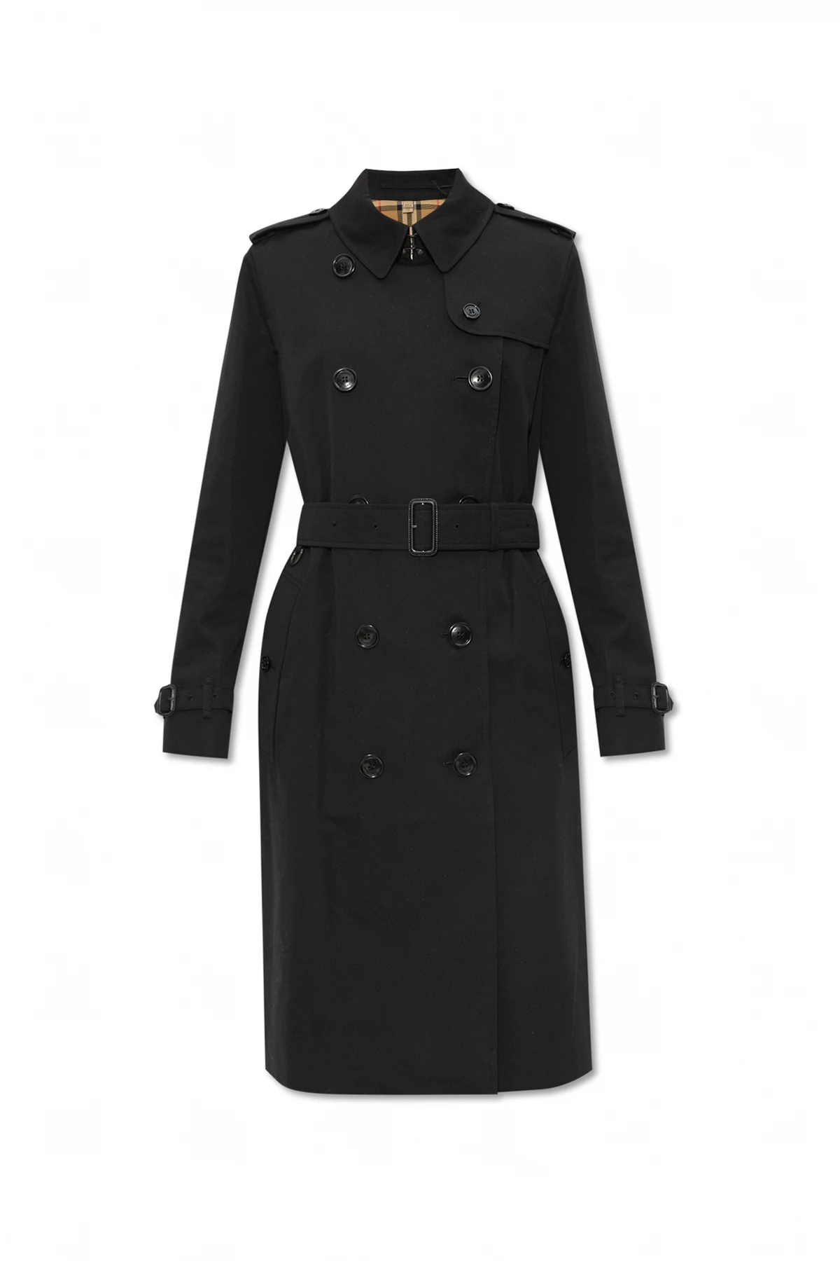 BLACK ‘Kensington Long’ trench coat