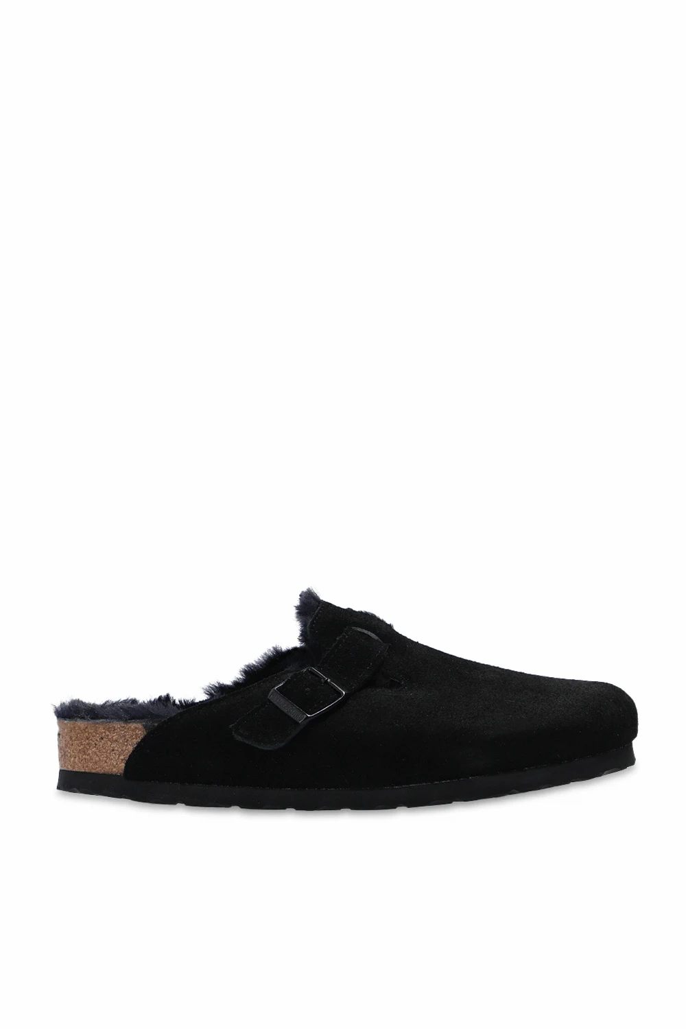 SCHWARZ ‘Boston VL’ suede slides