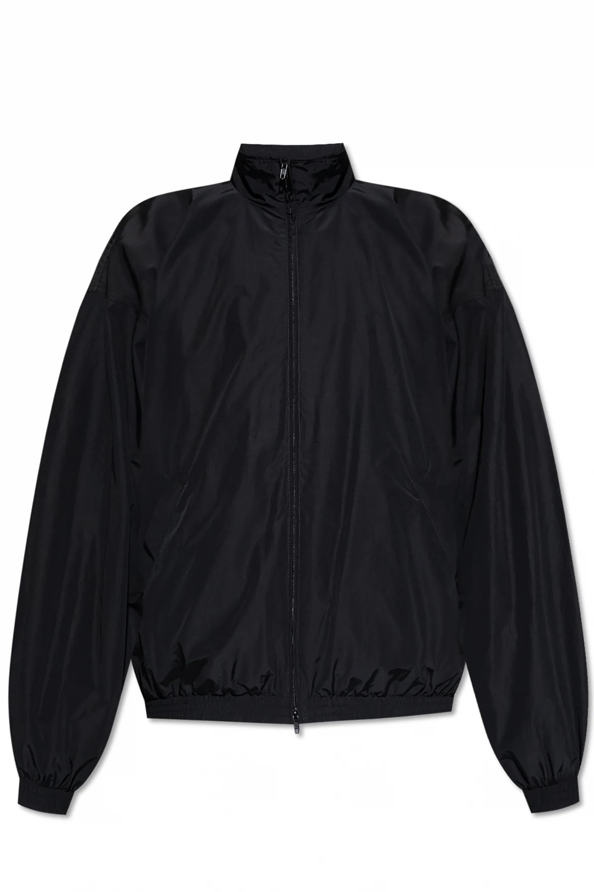 BLACK Jacket with printed logo