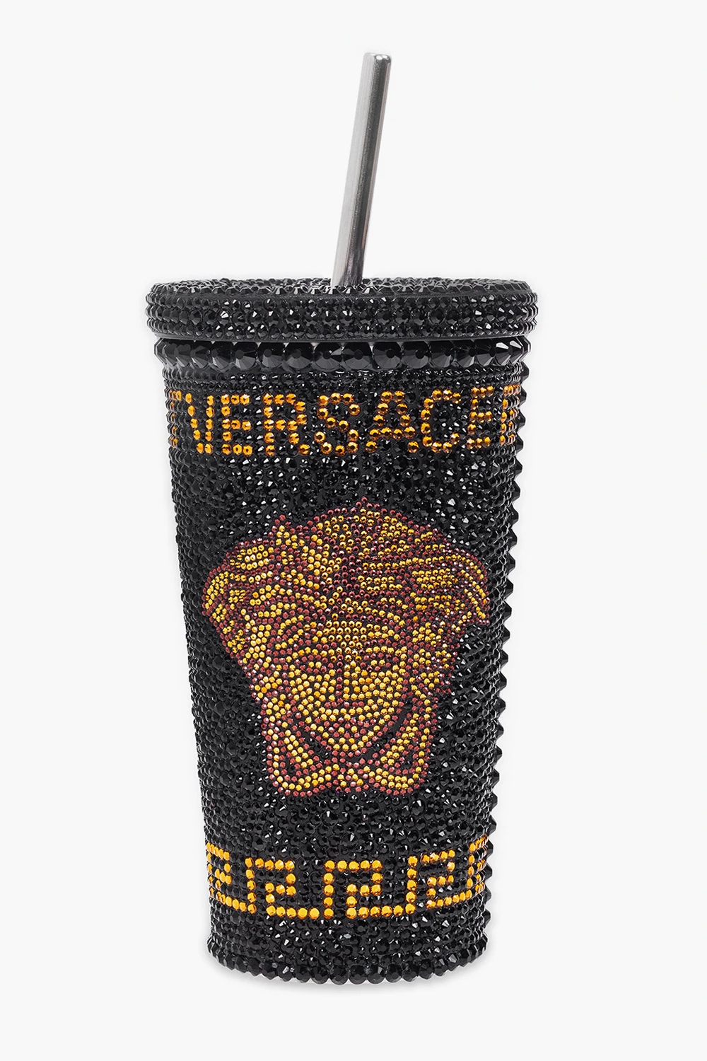 BLACK Travel mug with Medusa