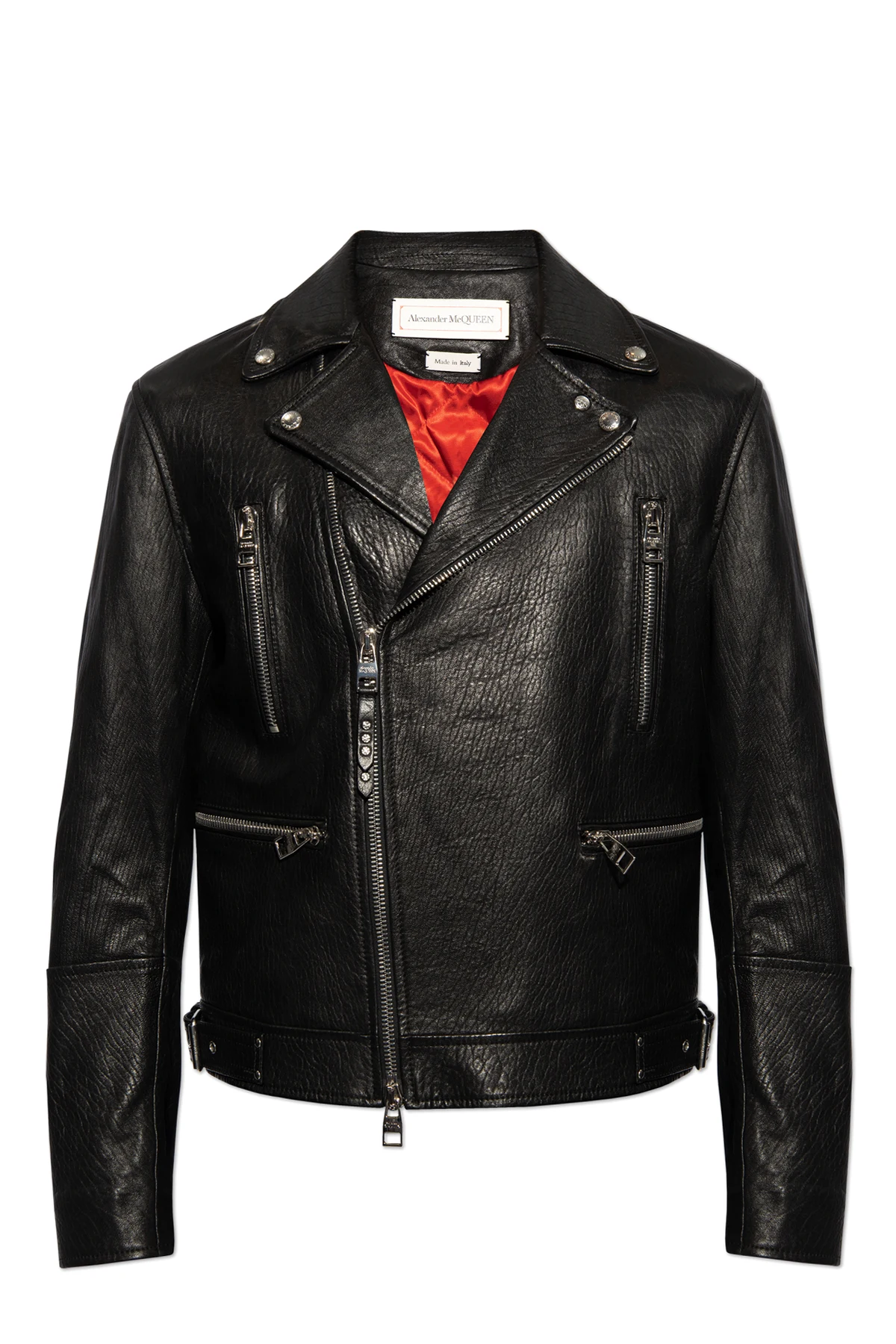 SCHWARZ Leather biker jacket