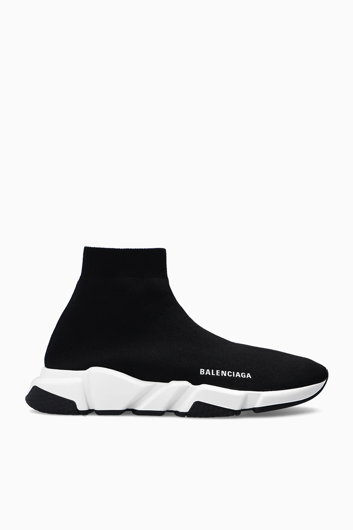 BLACK ‘Speed LT’ sock sneakers