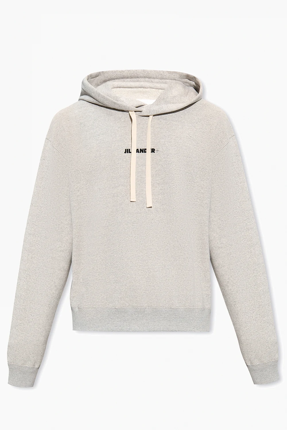 GREY Logo-printed hoodie