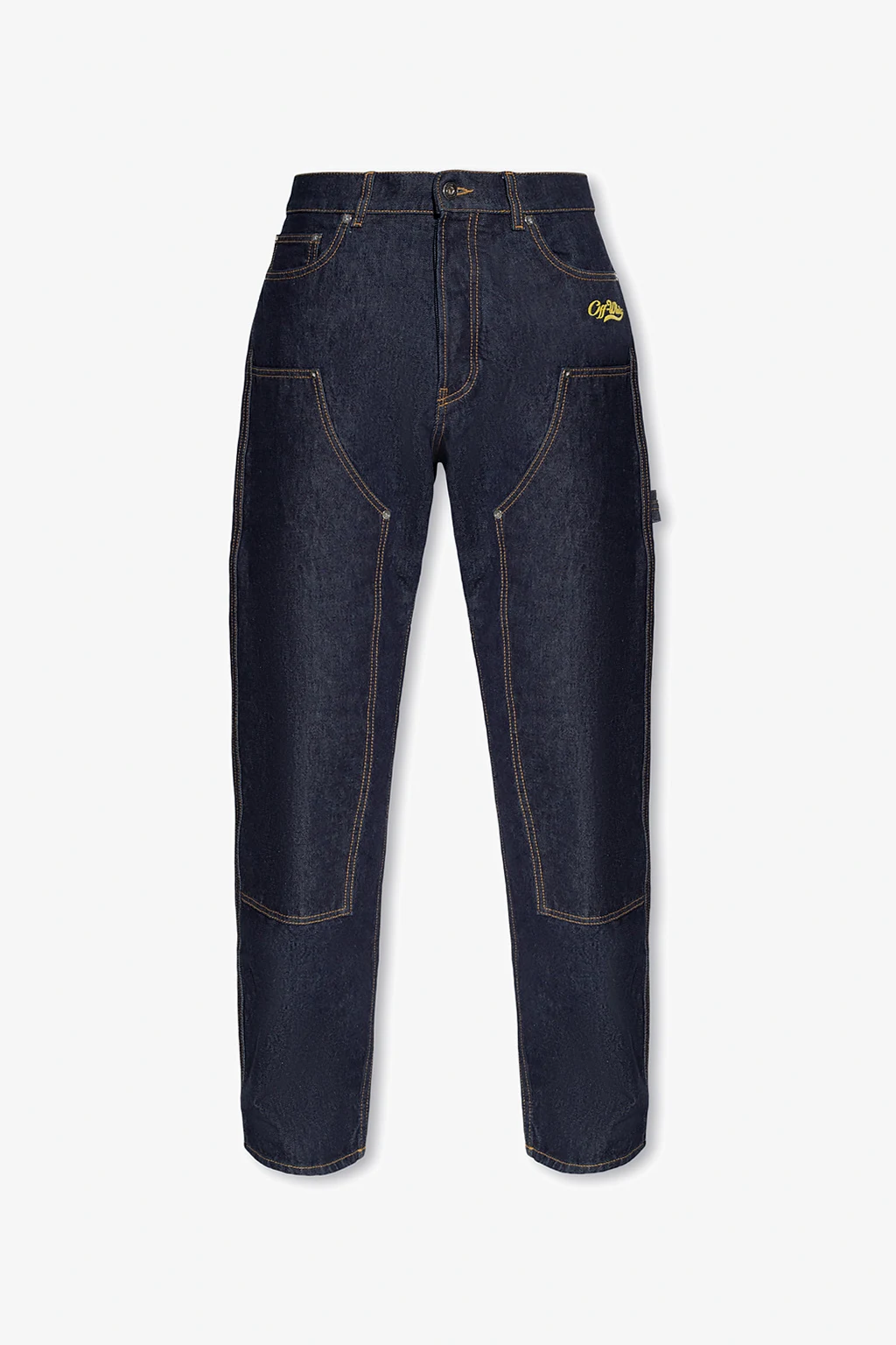 Jeans with logo