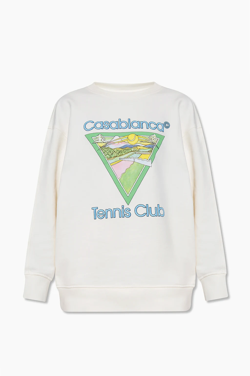 Sweatshirt with Tennis Club Icon print