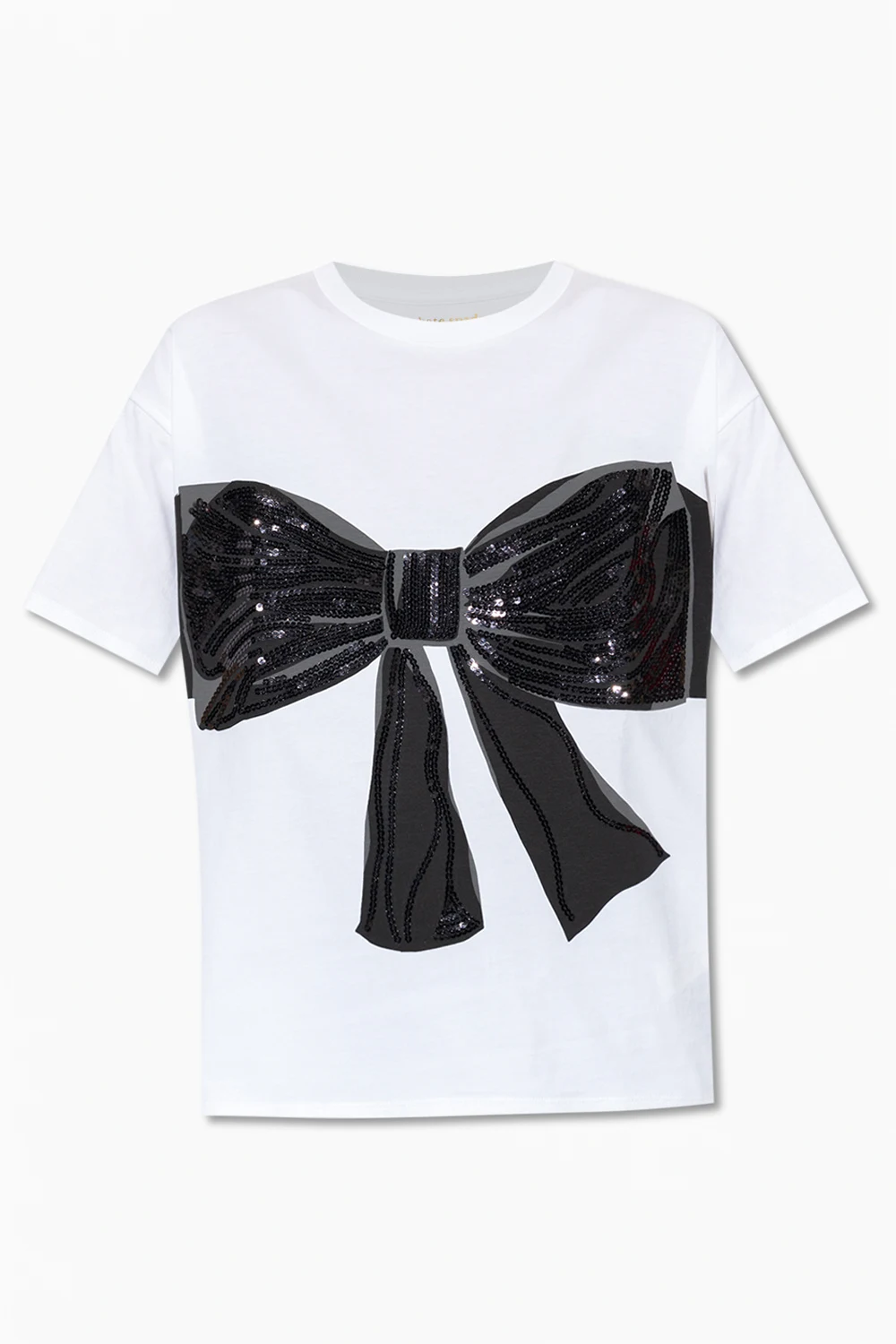T-shirt with bow motif