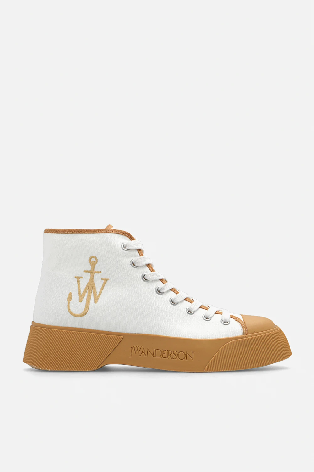 High-top sneakers with logo