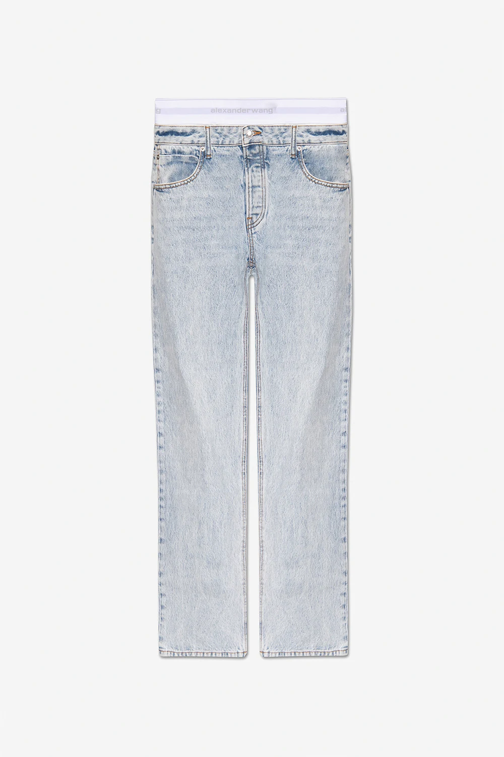 Wide leg jeans