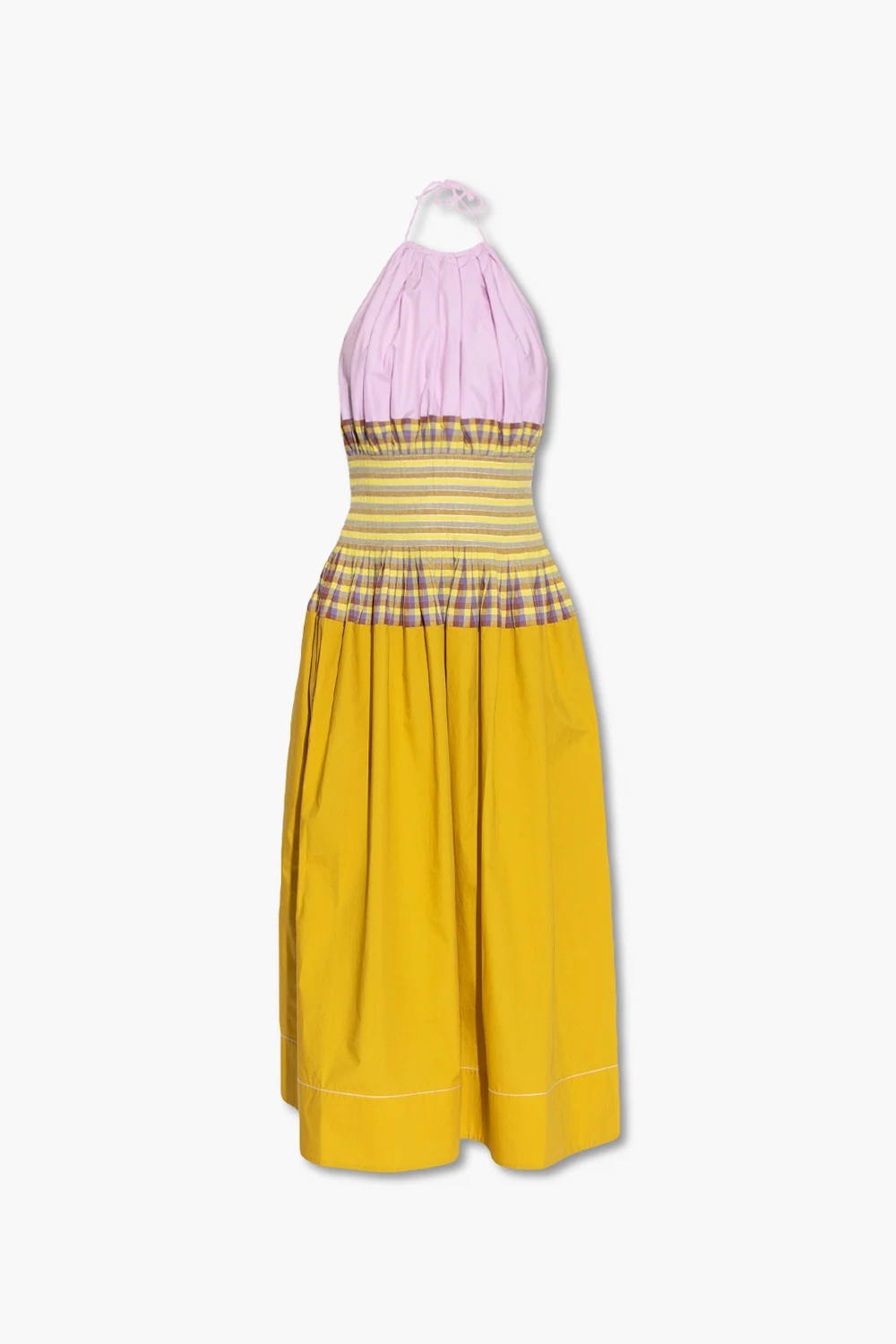 Checked dress