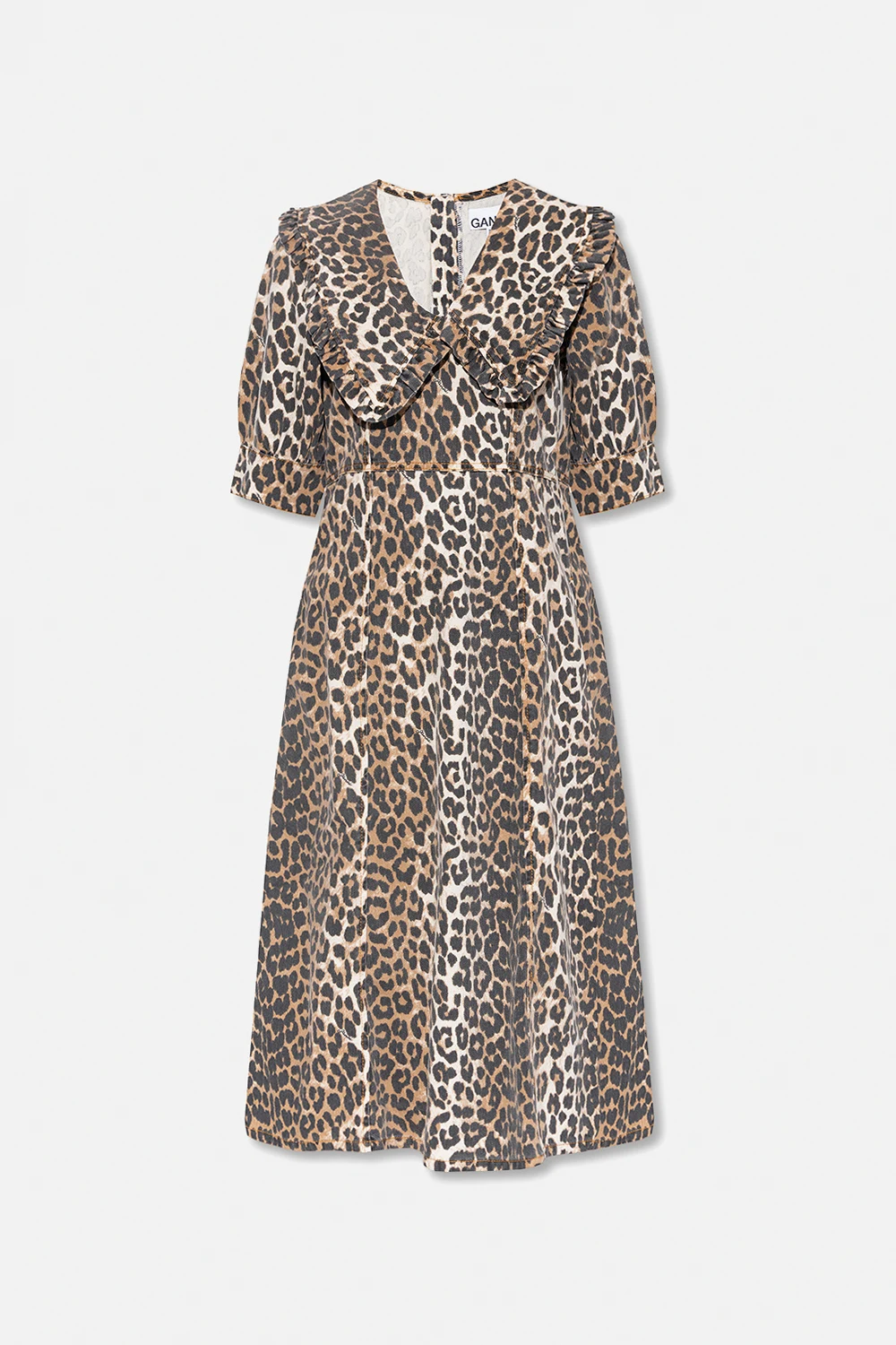Dress with animal pattern