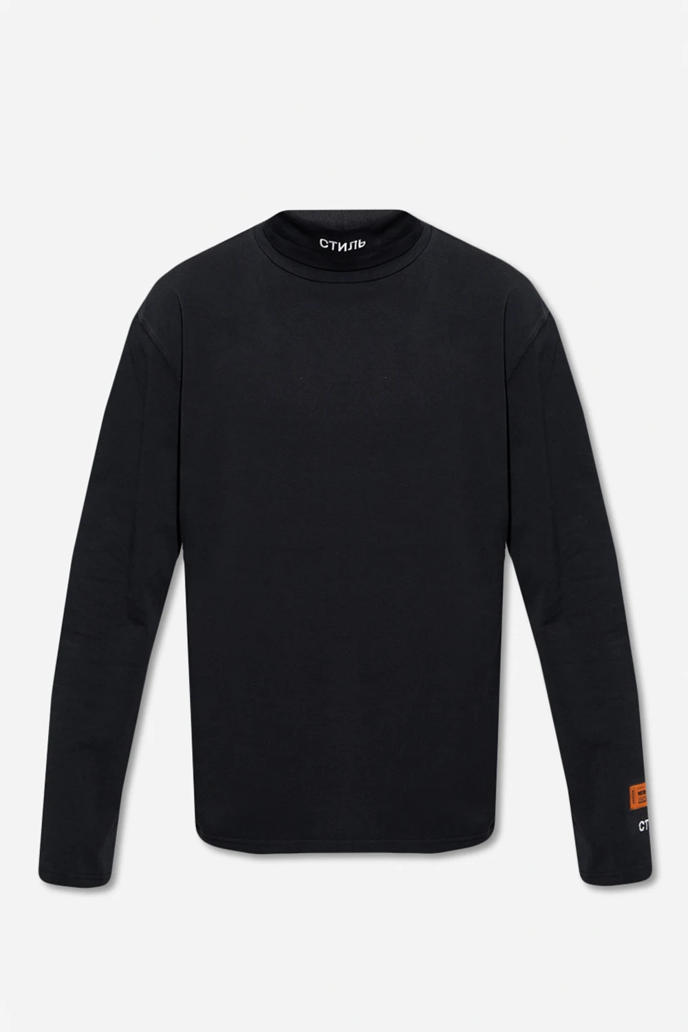 Roll-neck T-shirt