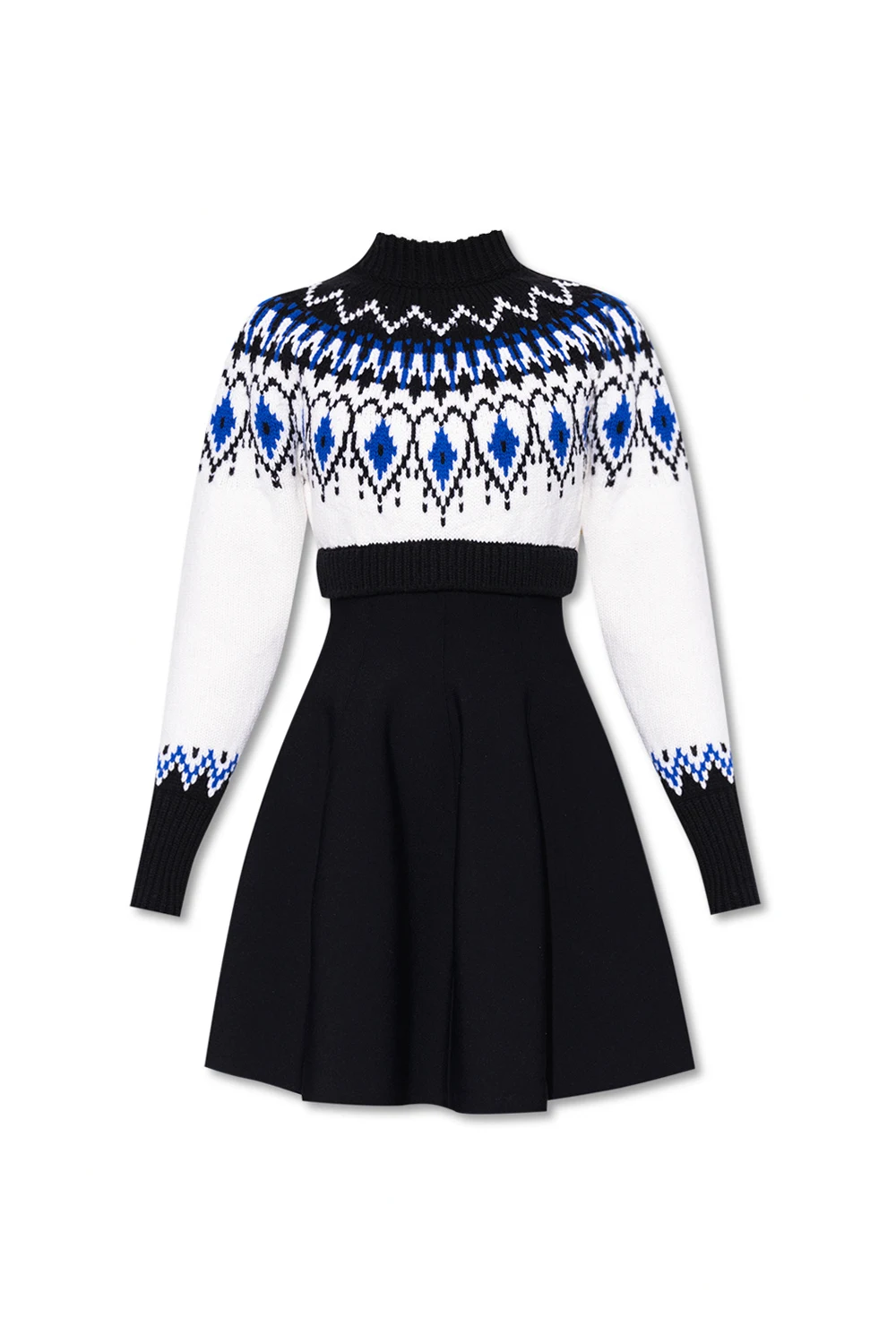 Sukienka z wzorem ‘Fair Isle’