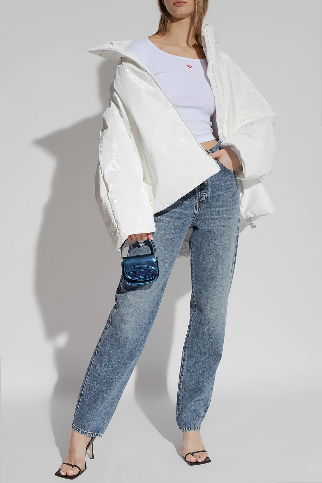 ‘W-MONICA’ jacket with logo