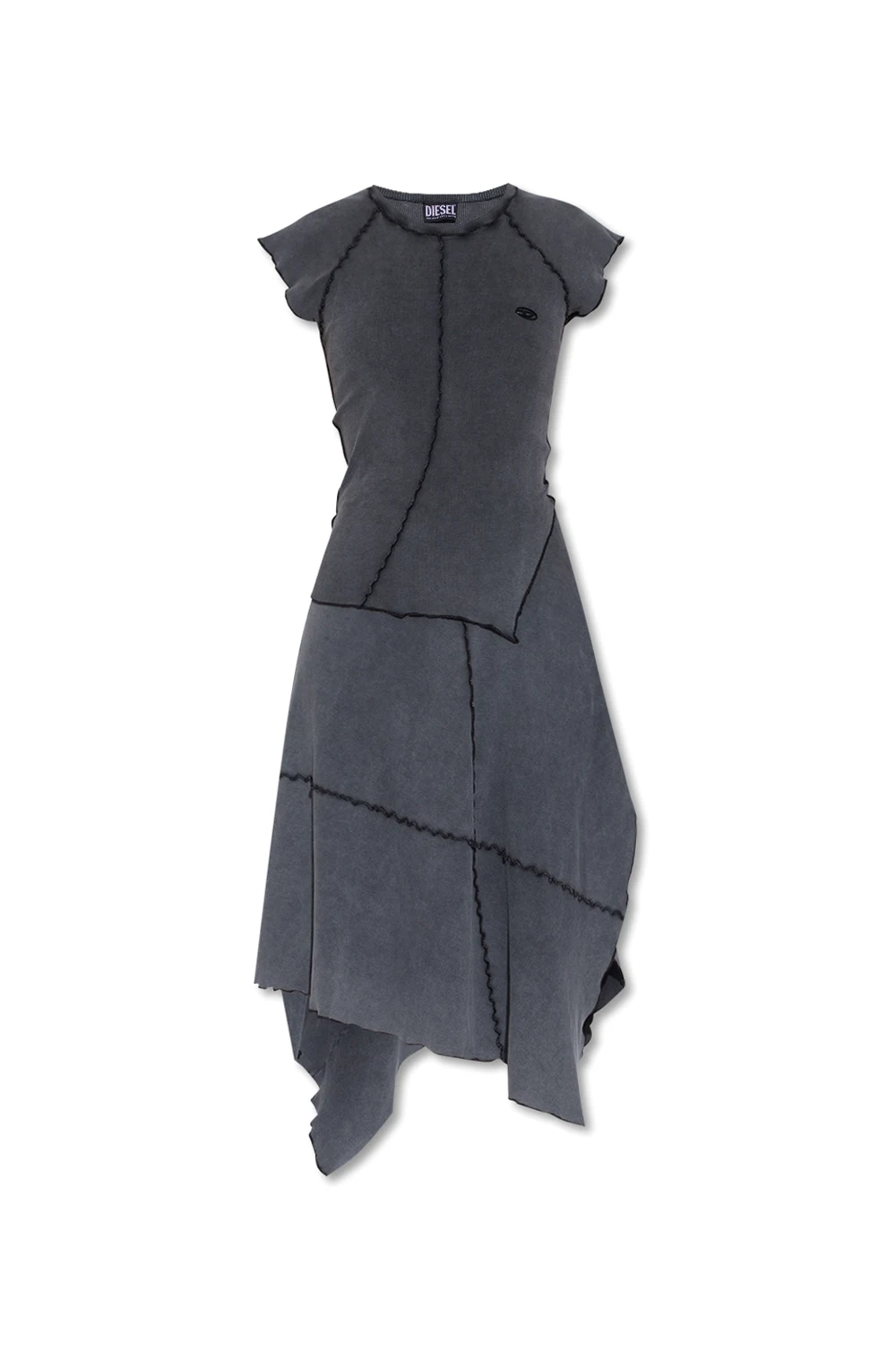 ‘D-Aviar’ asymmetric dress