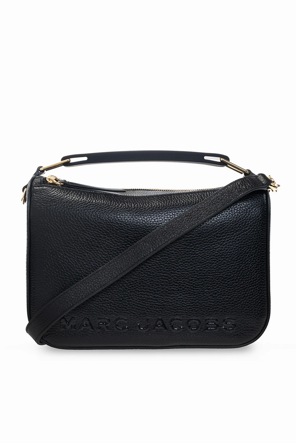 Leather shoulder bag