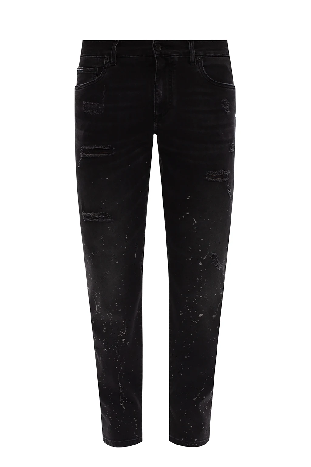 Raw edge jeans