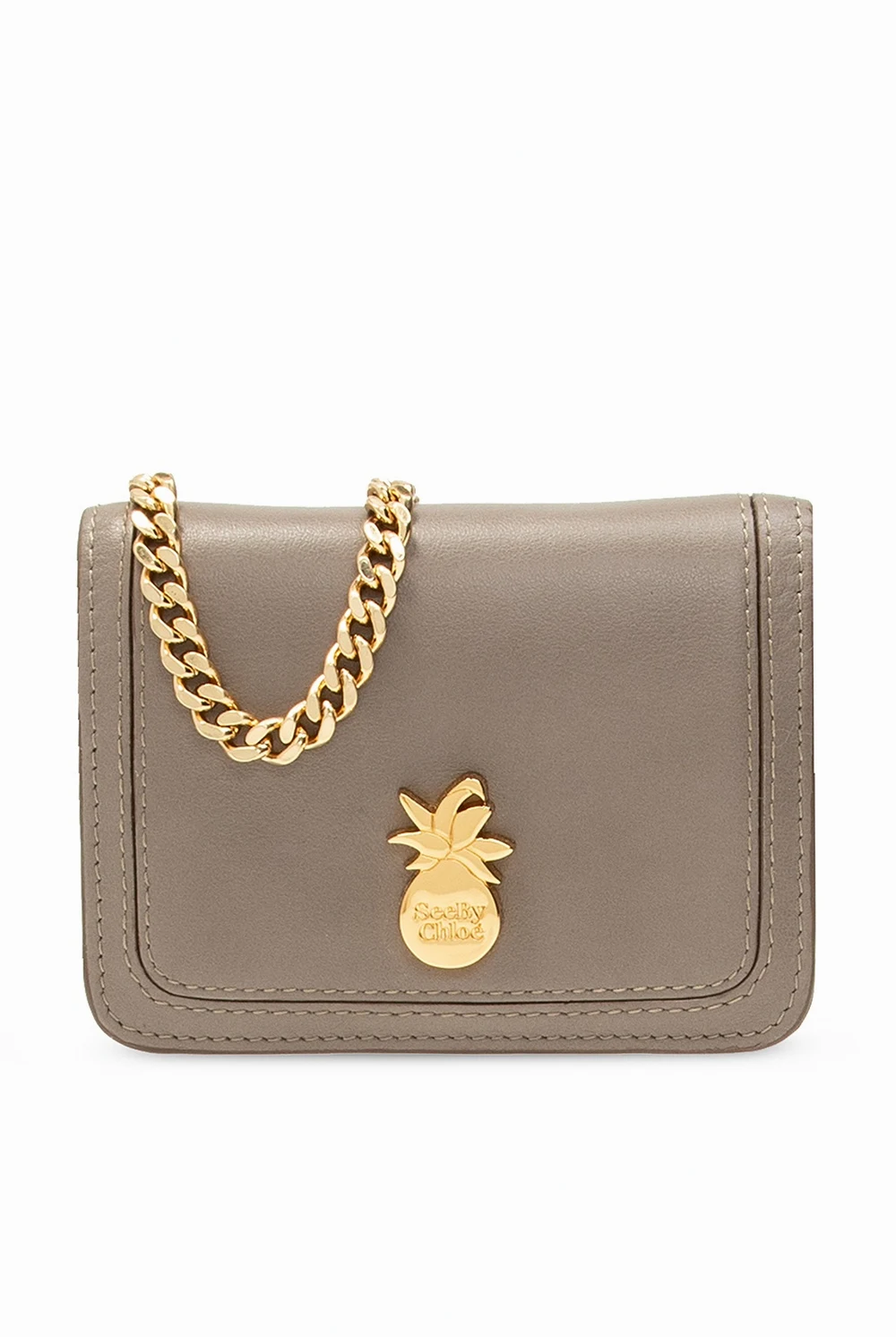 ‘Pineapple’ wallet with chain