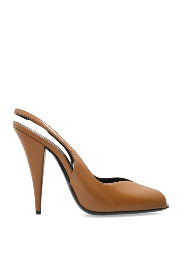 BROWN Heeled shoes "Page"