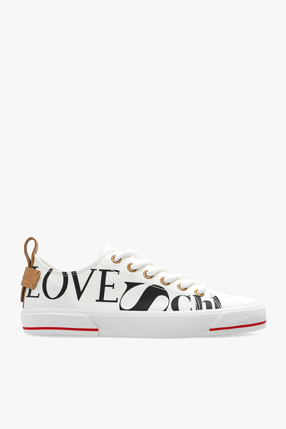 Sneakers with logo