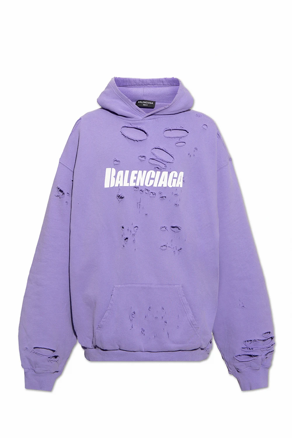 Sweatshirt with faded effect