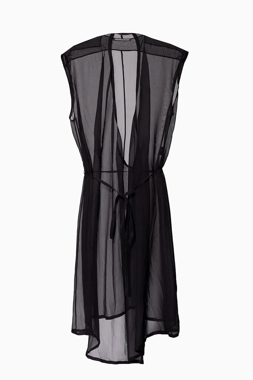 Transparent sleeveless dress