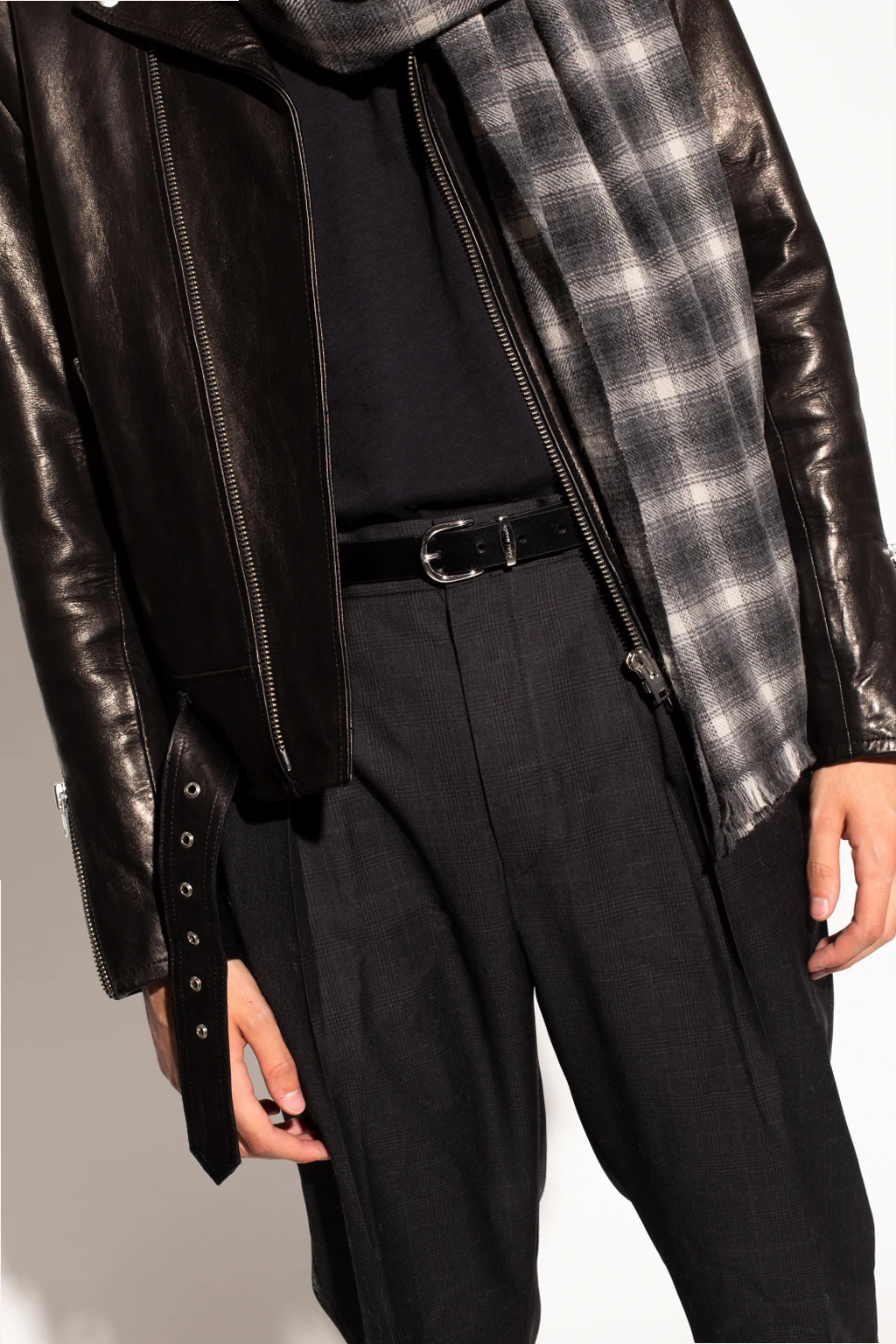 Belt with logo