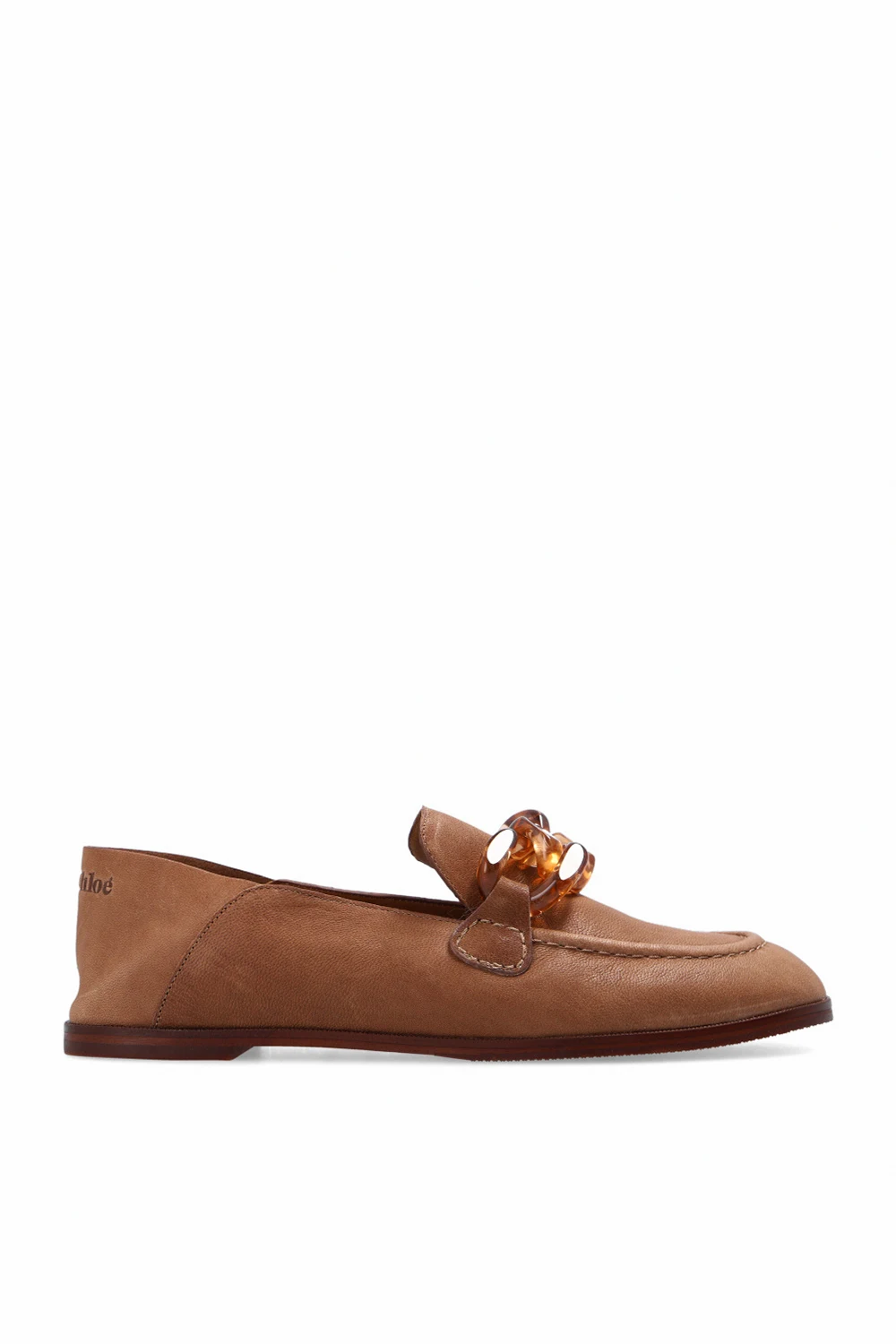 Leather loafers