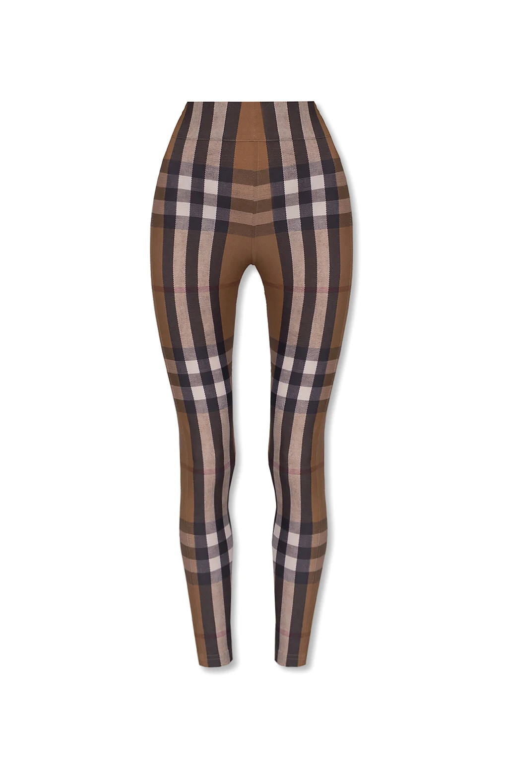 Checked leggings