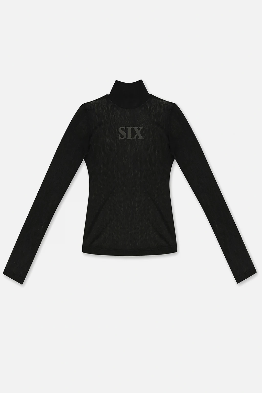 Transparentny top