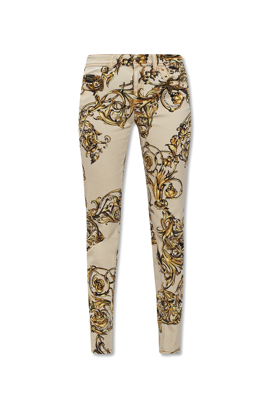 Jeans with Barocco motif