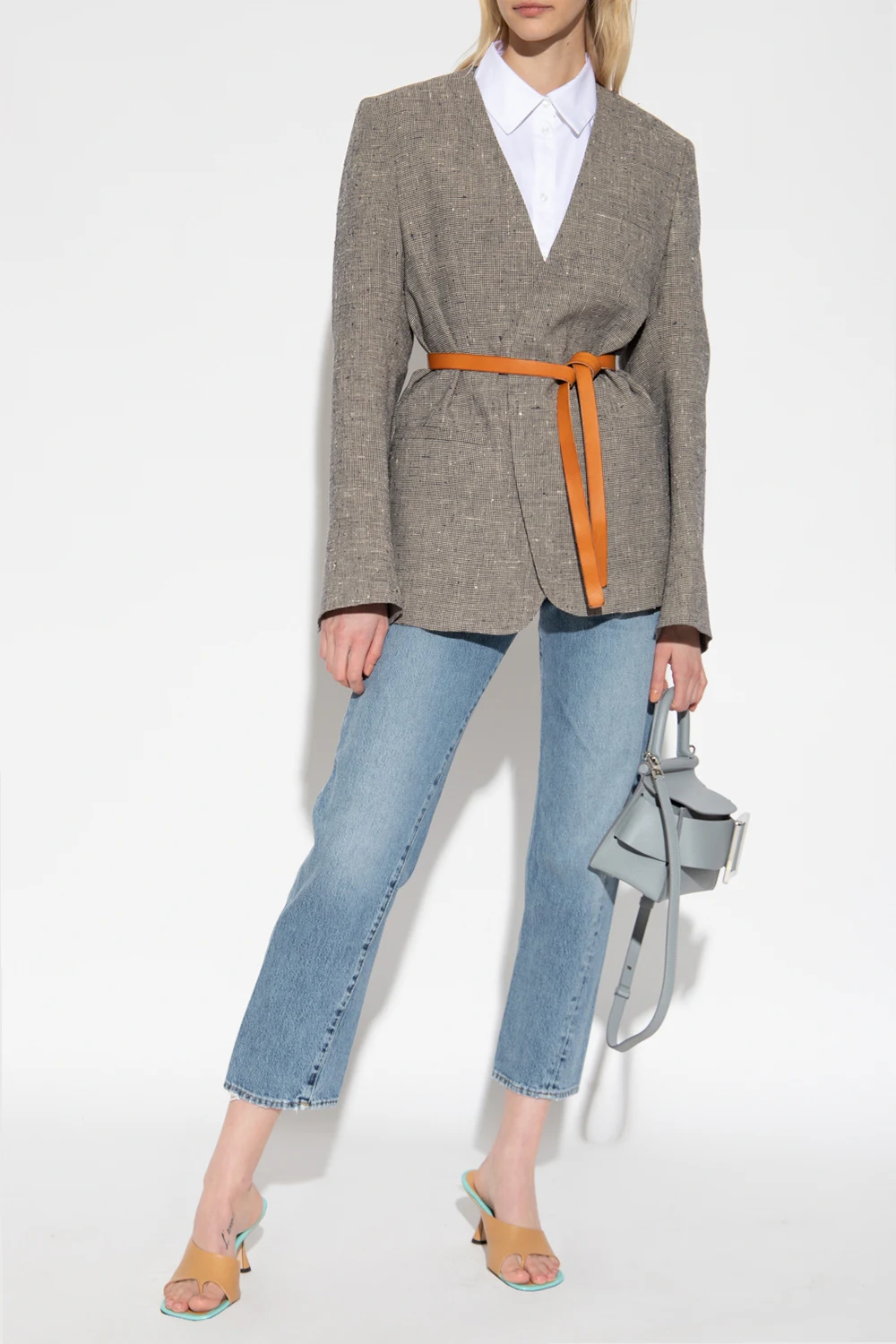 Jeansy typu ‘cropped’