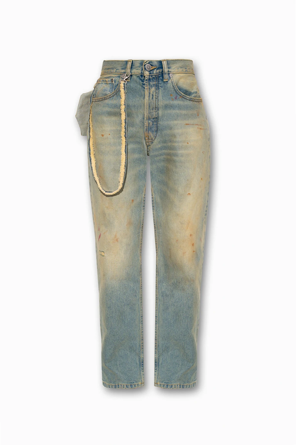 Jeans with vintage-effect
