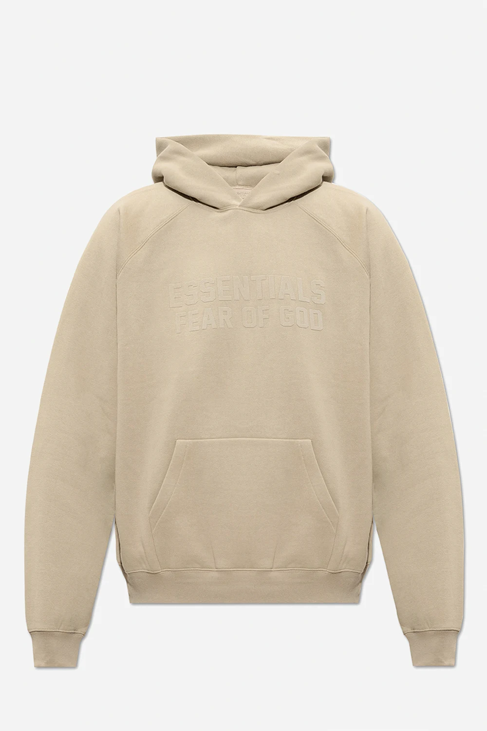 Hoodie with logo pattern