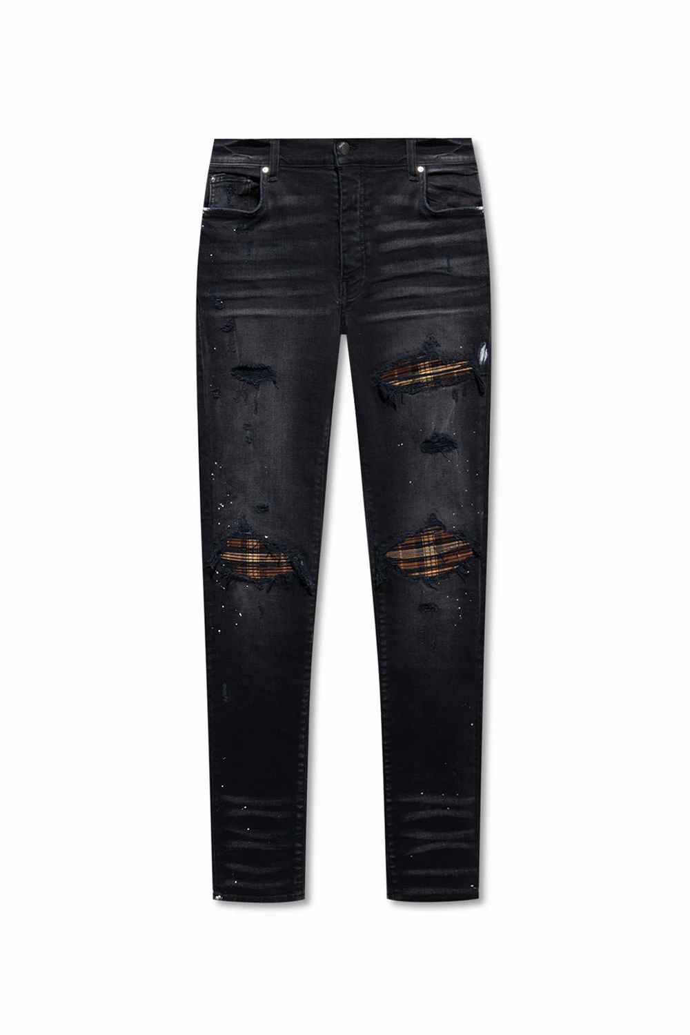Jeansy ‘MX1 Plaid’ typu ‘skinny’