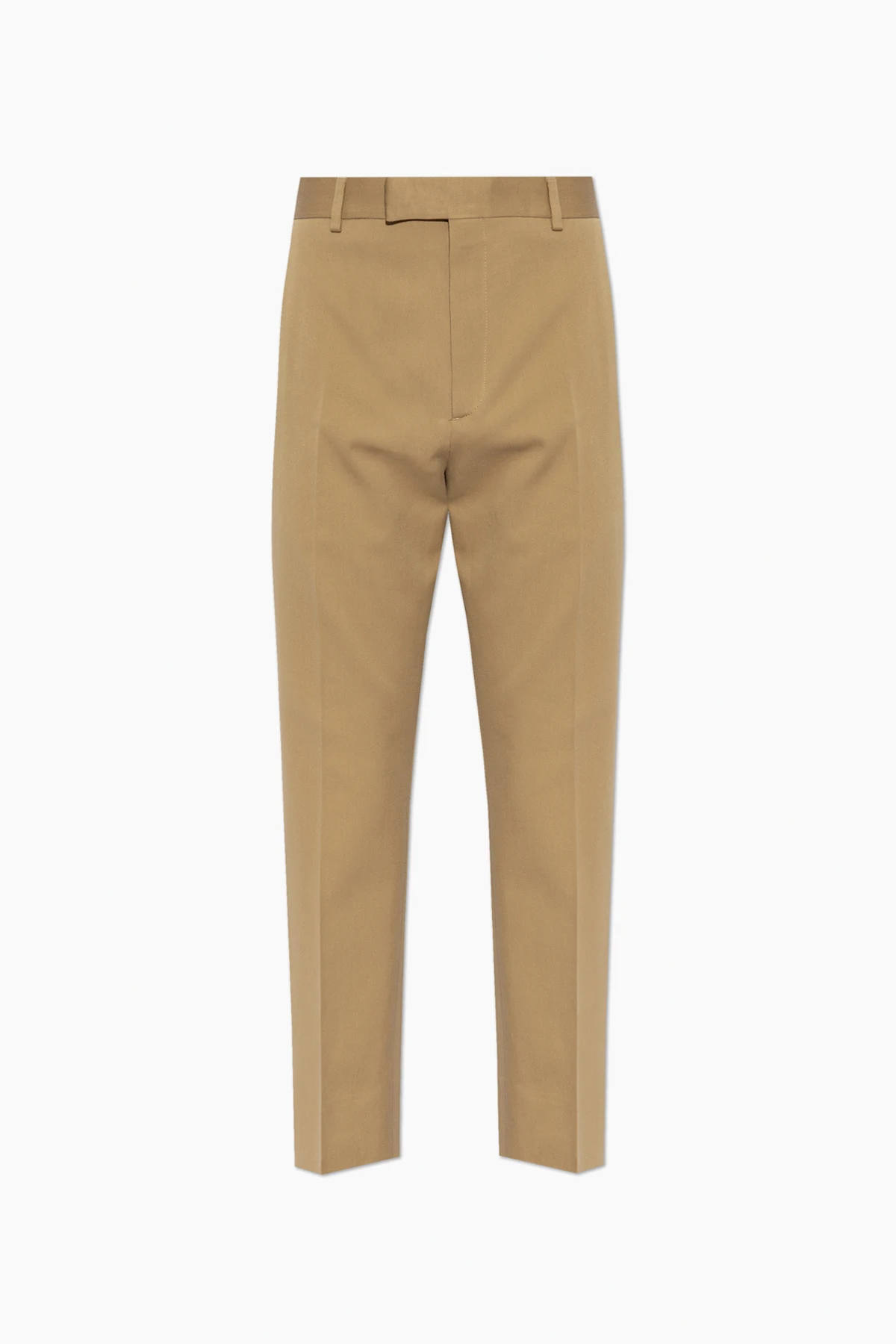 BEIGE Hose mit Web-Gürtel