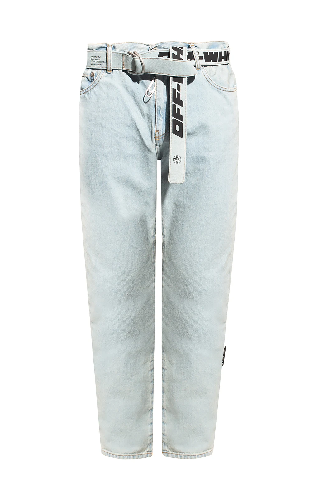 Jeans with belt
