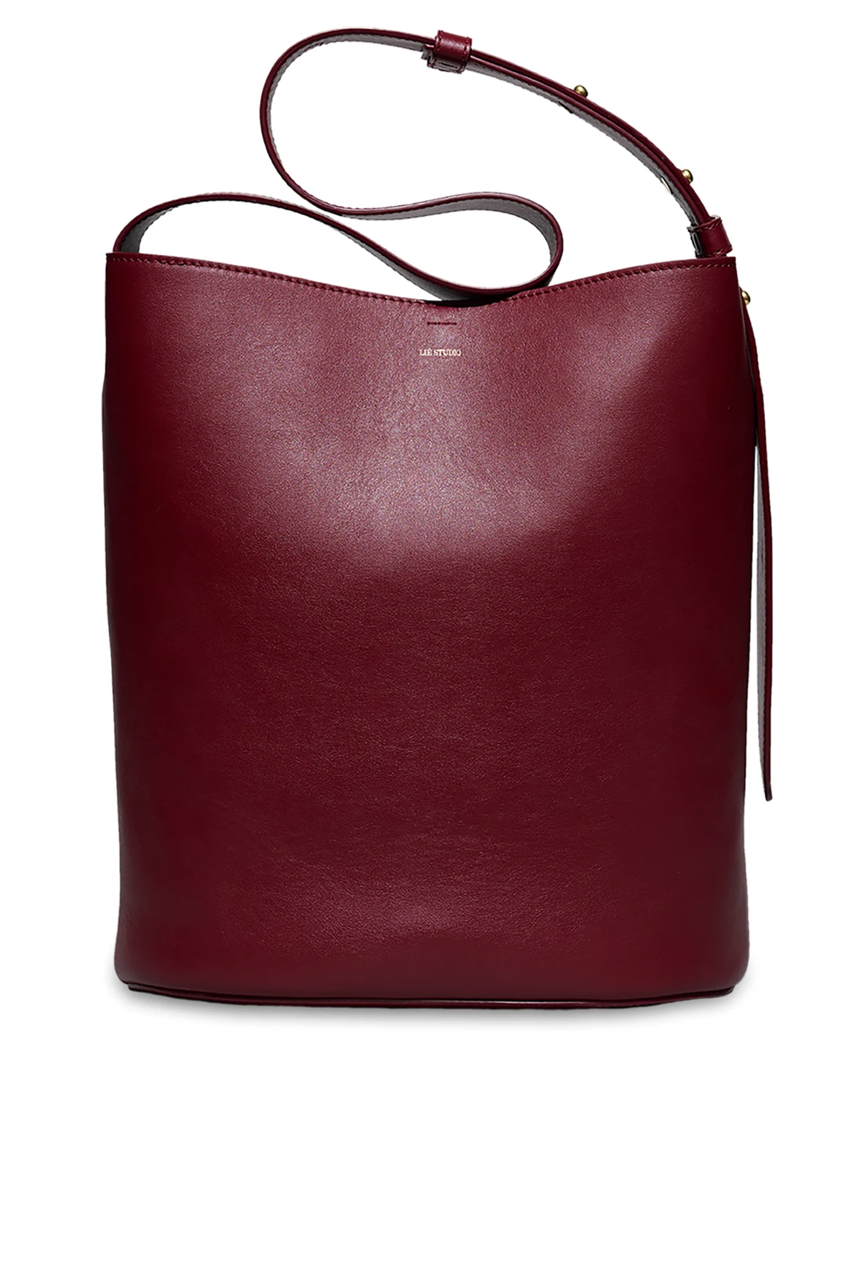 BURGUNDER Tasche 'The Norma' vom Typ 'shopper' von Lie Studio