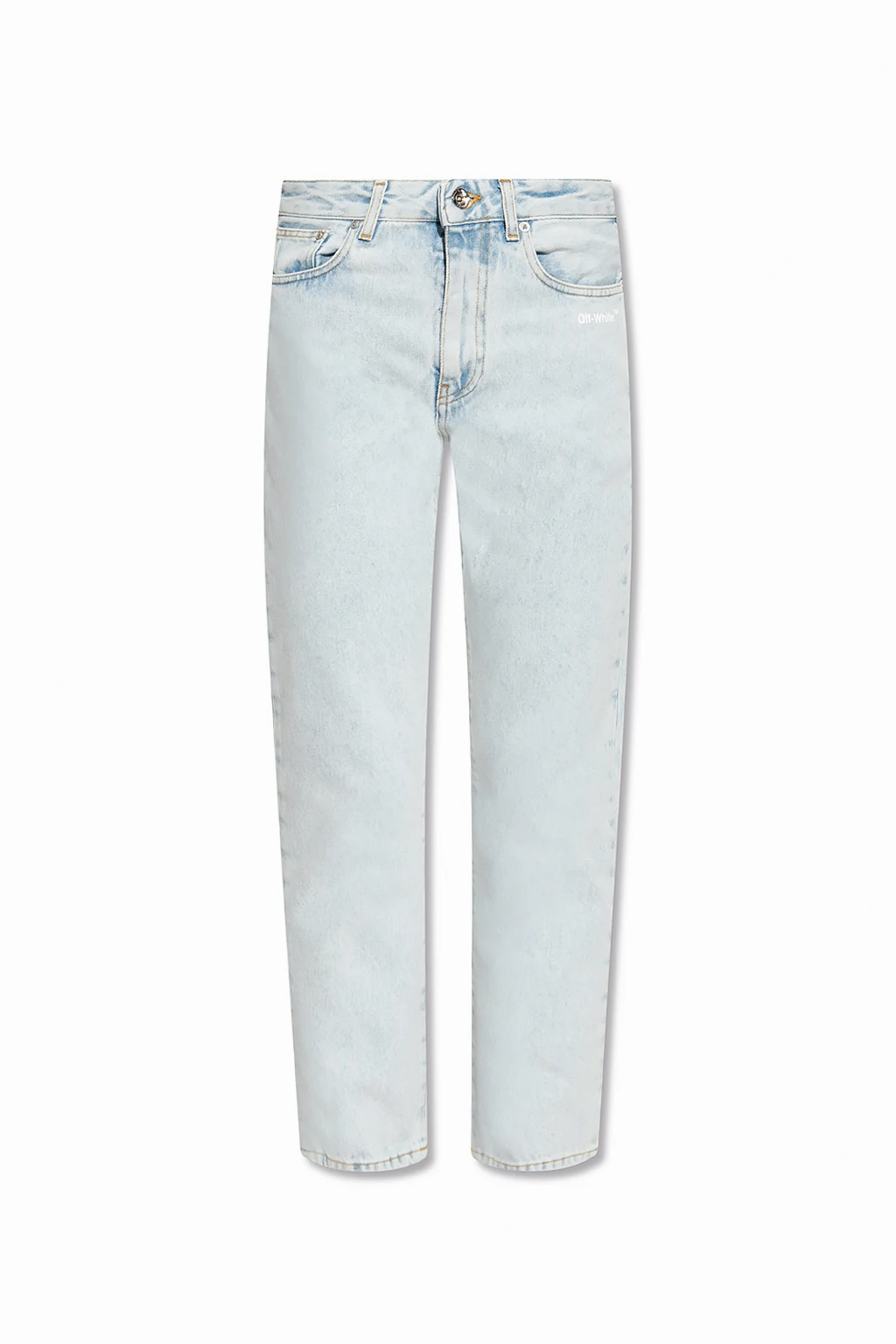 Straight leg jeans