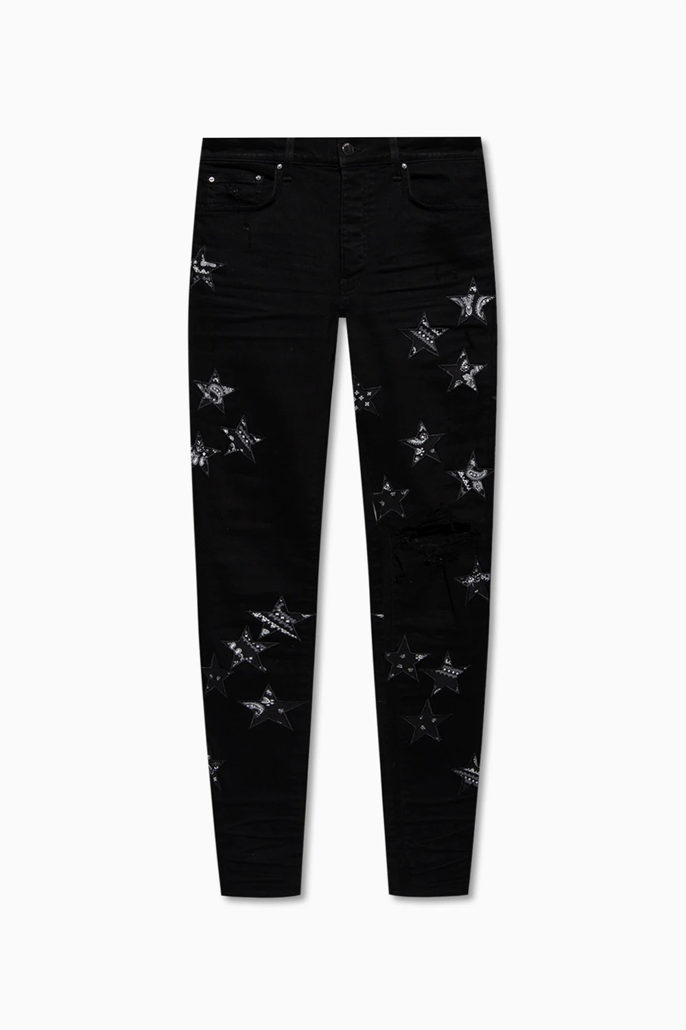 Jeansy ‘Bandana Star’ typu ‘skinny’