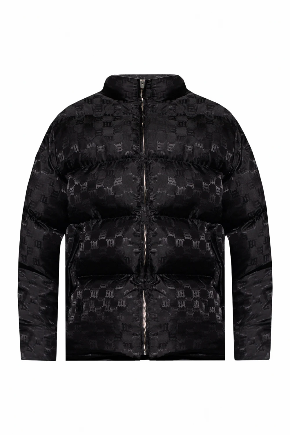 Padded jacket with logo