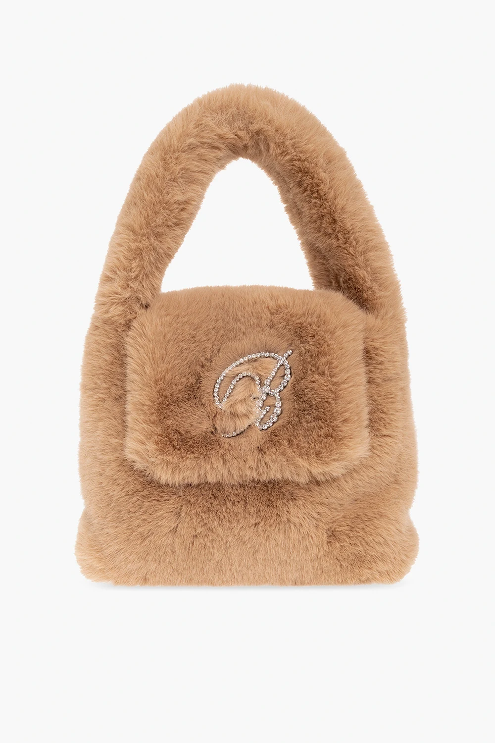 Faux fur handbag